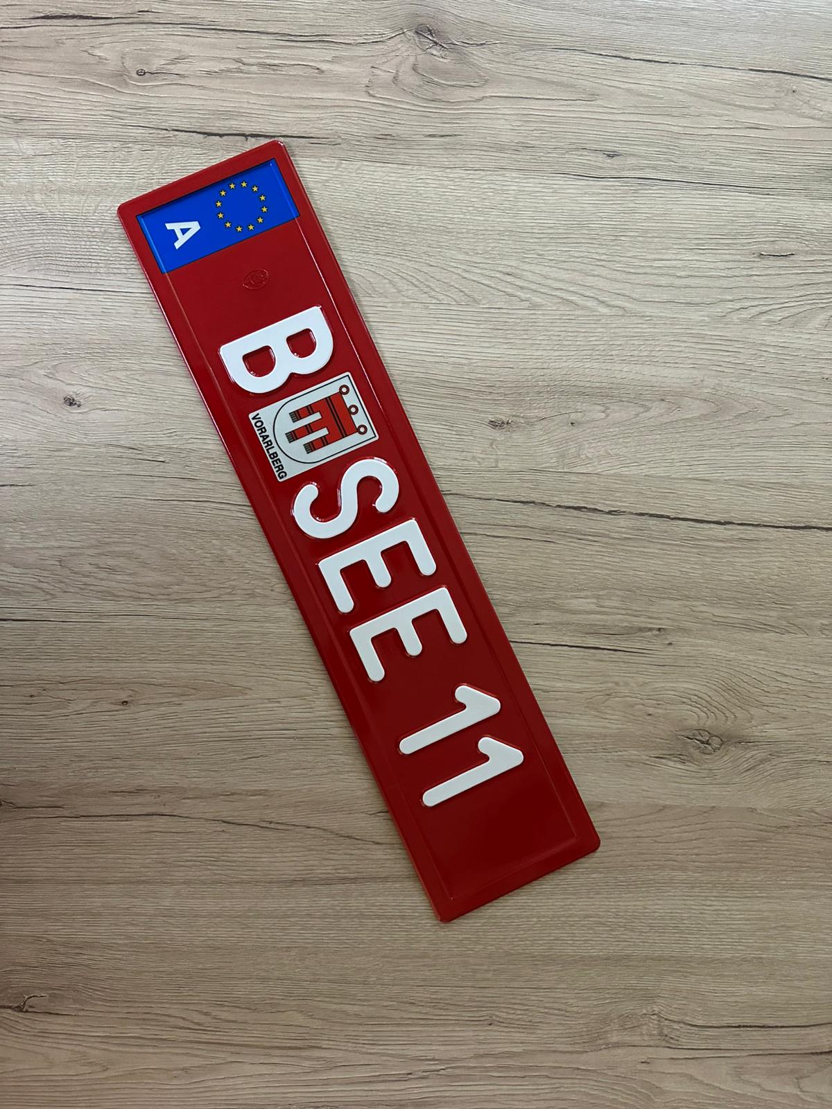 Rotes Kennzeichen, Österreich, Seeblickmakler am Bodensee, Josef Mager Rotes Kennzeichen, Österreich, Seeblickmakler am Bodensee, Josef Mager